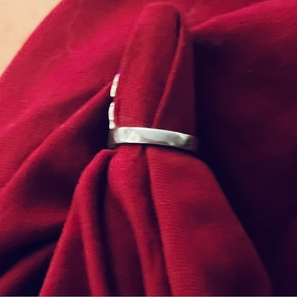 Vintage Sterling 925 Three Stone Art Deco Style Filigree Marcasites size 5.75 - Picture 4 of 10